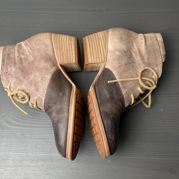 Caterpillar Shoes Caterpillar Marlowe Two Tone Brown Leather Lace